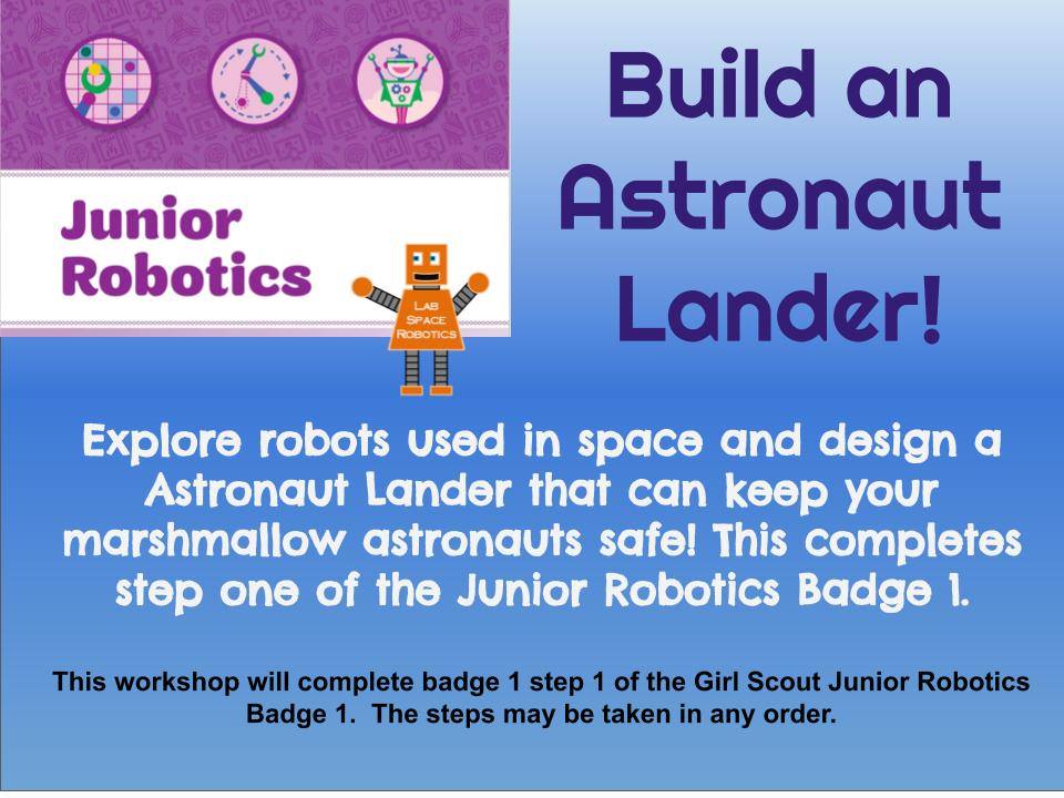 Build an Astronaut Lander! - Labspace Robotics