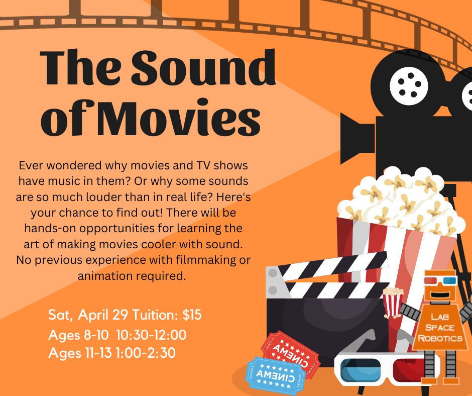 The sound of movies labspace robotics